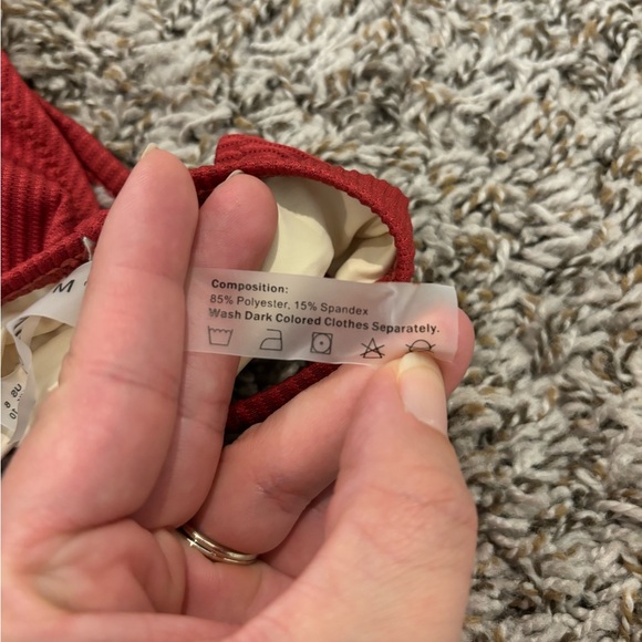 Zaful Burgundy Bikini. NWT - Picture 4 of 6